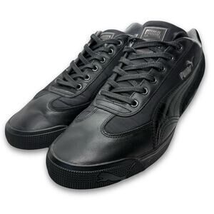 Puma Speedcat RLS Low Black Leather Suede Nylon Driving Shoes Men’s 11.5 Rare